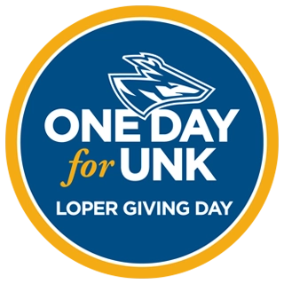 one day for unk logo