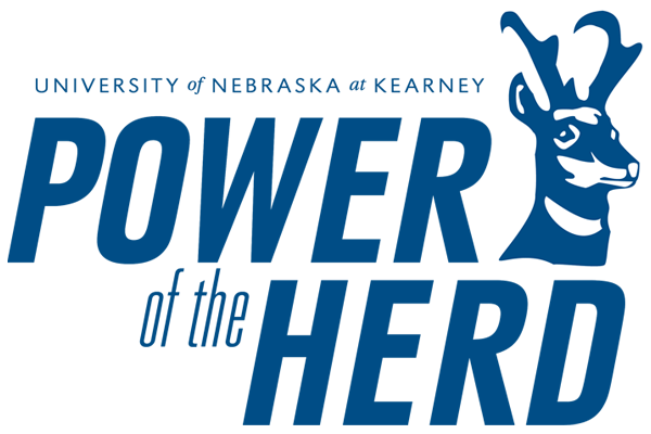 power of the herd logo featuring a vintage antelope icon