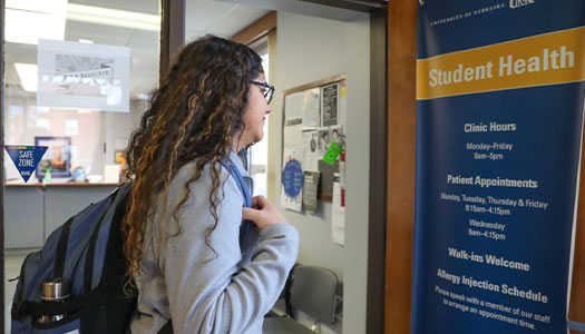 Student at Health Services