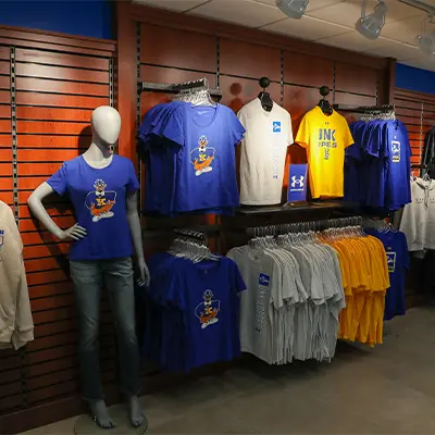 Antelope bookstore's UNK apparel 