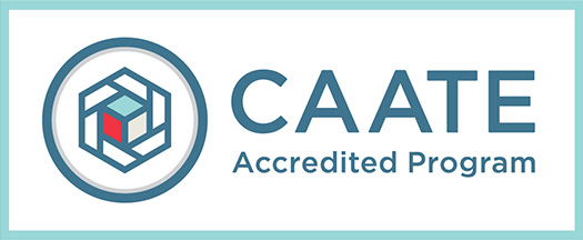 CAATE Accredited Program logo