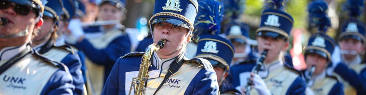 Band Students Performing