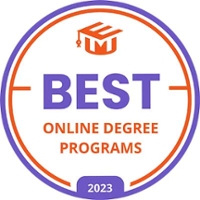 Badge for Best Online Bachelor's Psychology 2022 by  Edumed