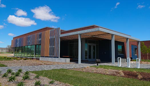 Exterior of Plambeck Early Childhood Education Center